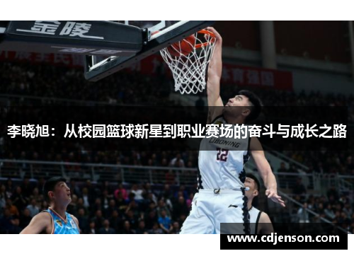 李晓旭：从校园篮球新星到职业赛场的奋斗与成长之路